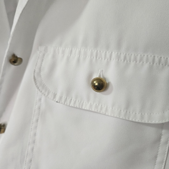 White gold button down - Picture 6 of 6